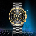 2020 NEW Men Sport Business Watch Calendar Luminous Luxury Top Brand Men's Stainless Steel Quartz Clocks BIDEN 0163 2